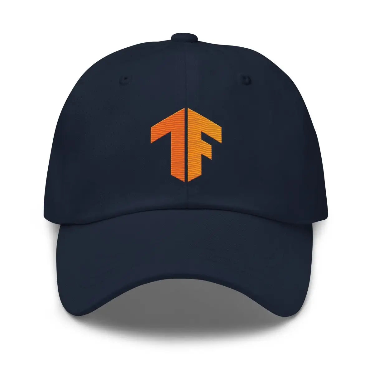 TensorFlow 2 Icon True-Color Embroidered Cap - Navy