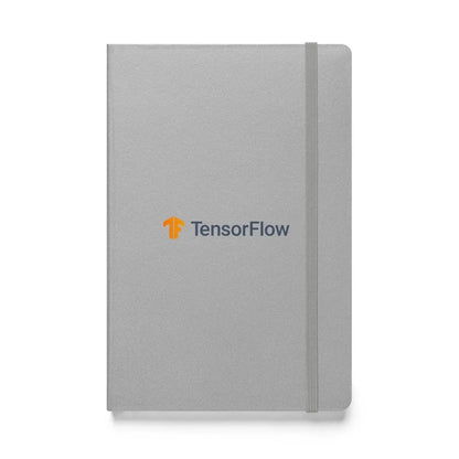 TensorFlow 2 Logo Hardcover Bound Notebook - Silver