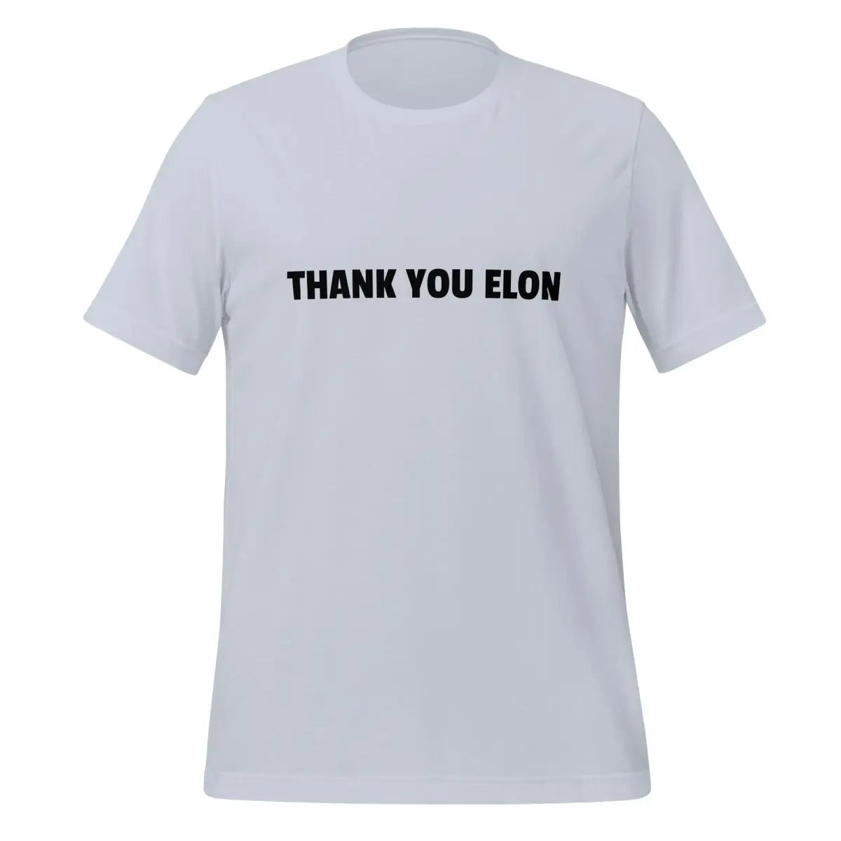 THANK YOU ELON T-Shirt (unisex) - Light Blue / M