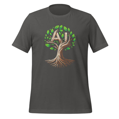 AI Tree T - Shirt (unisex) - Asphalt - AI Store