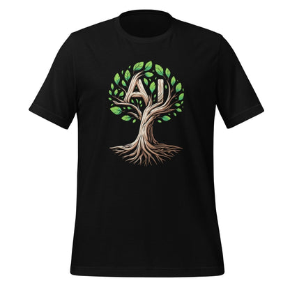 AI Tree T - Shirt (unisex) - Black - AI Store