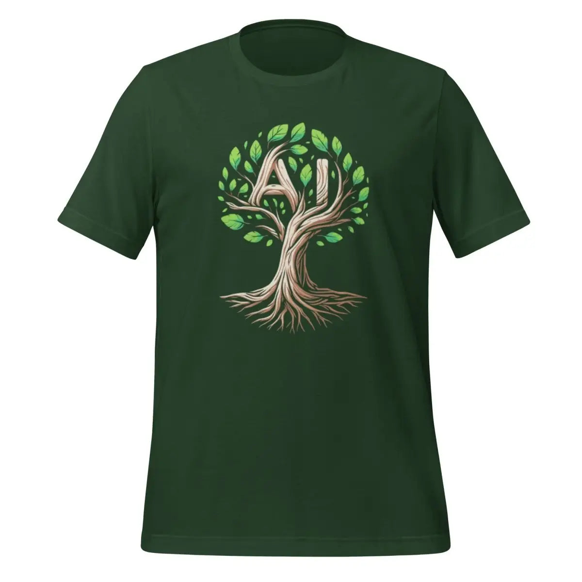 The Ai Tree T-shirt (unisex) Forest / m.