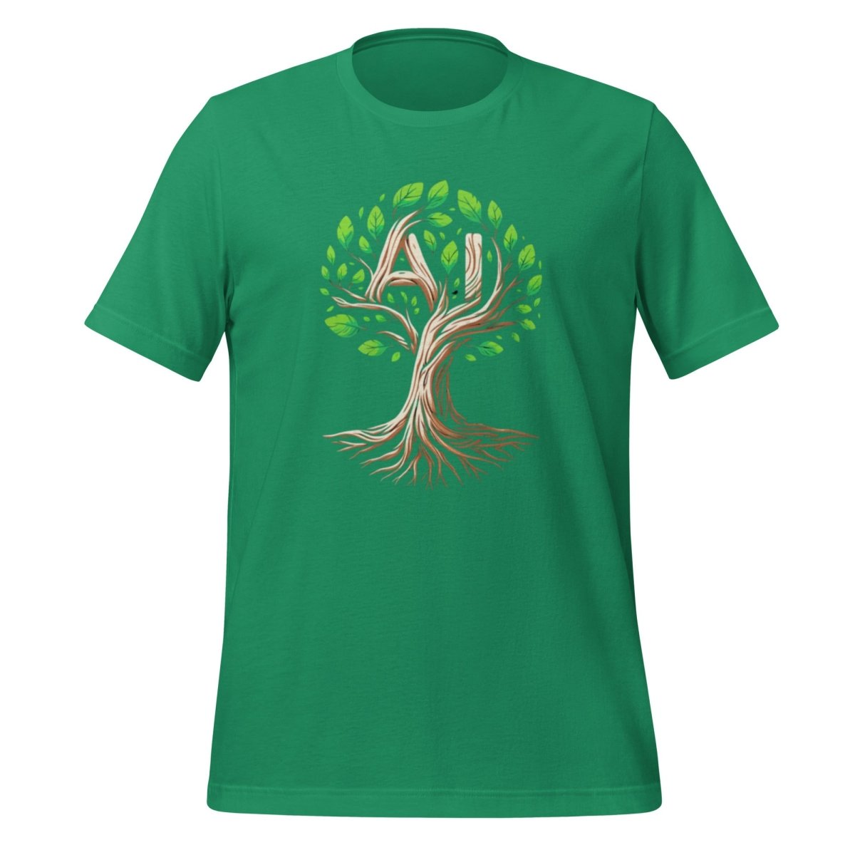 AI Tree T - Shirt (unisex) - Kelly - AI Store