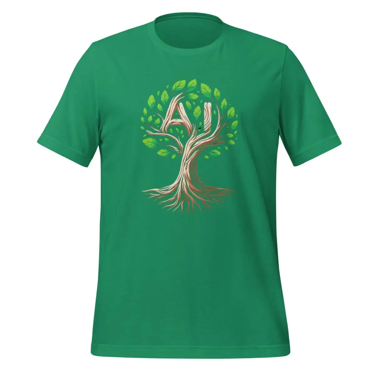 The Ai Tree T-shirt (unisex) Kelly / m.