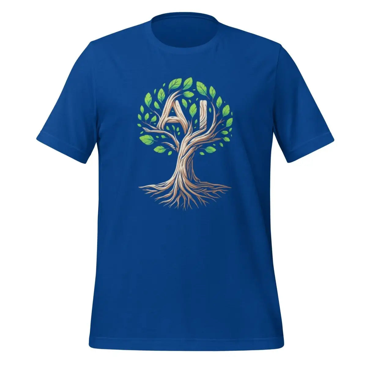 AI Tree T-Shirt (unisex) - True Royal / M