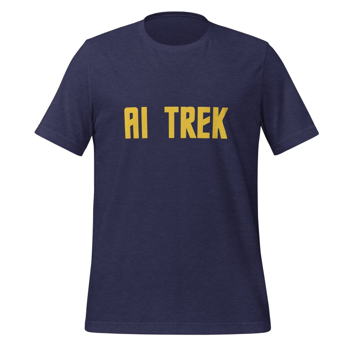 AI TREK T - Shirt (unisex) - Heather Midnight Navy - AI Store
