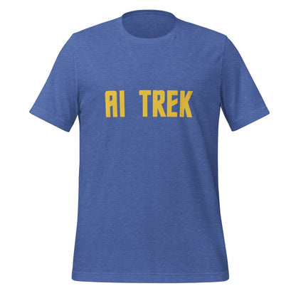 AI TREK T - Shirt (unisex) - Heather True Royal - AI Store