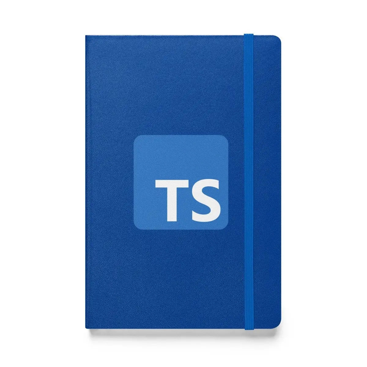 TypeScript Logo Hardcover Bound Notebook - Blue