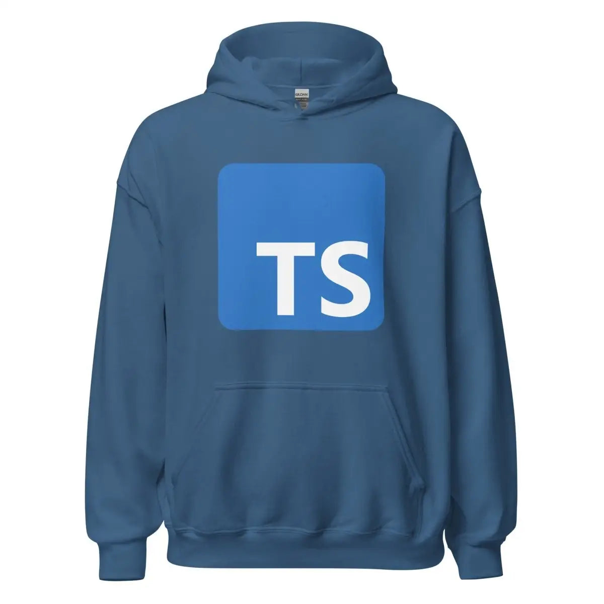 TypeScript Logo Hoodie (unisex) - Indigo Blue / M