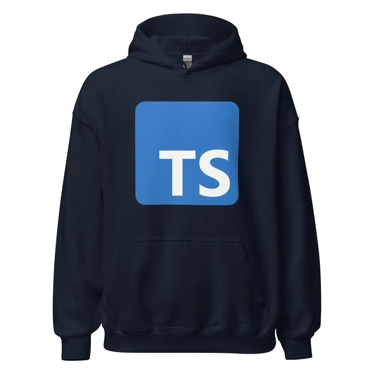 TypeScript Logo Hoodie (unisex) - Navy / M