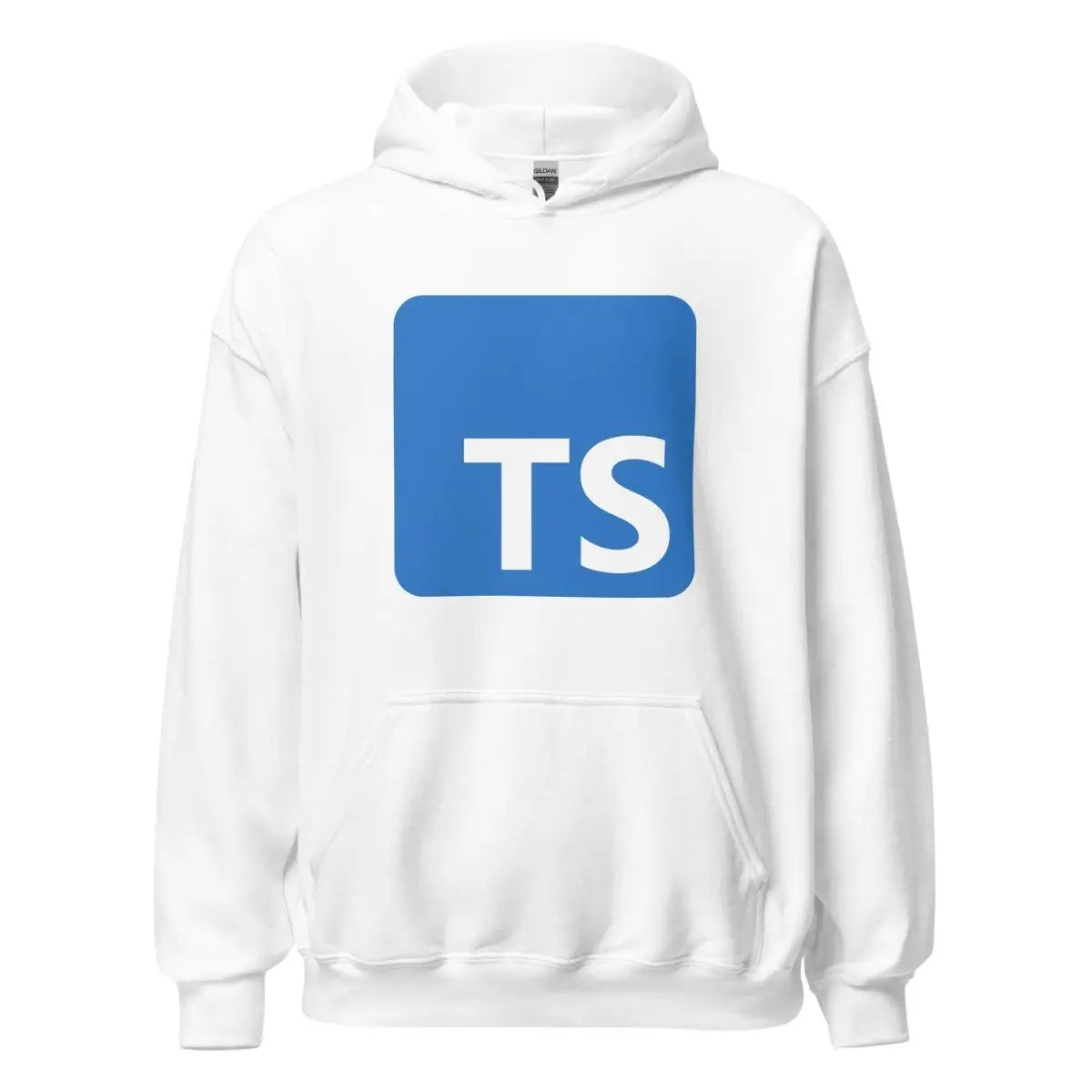 TypeScript Logo Hoodie (unisex) - White / M