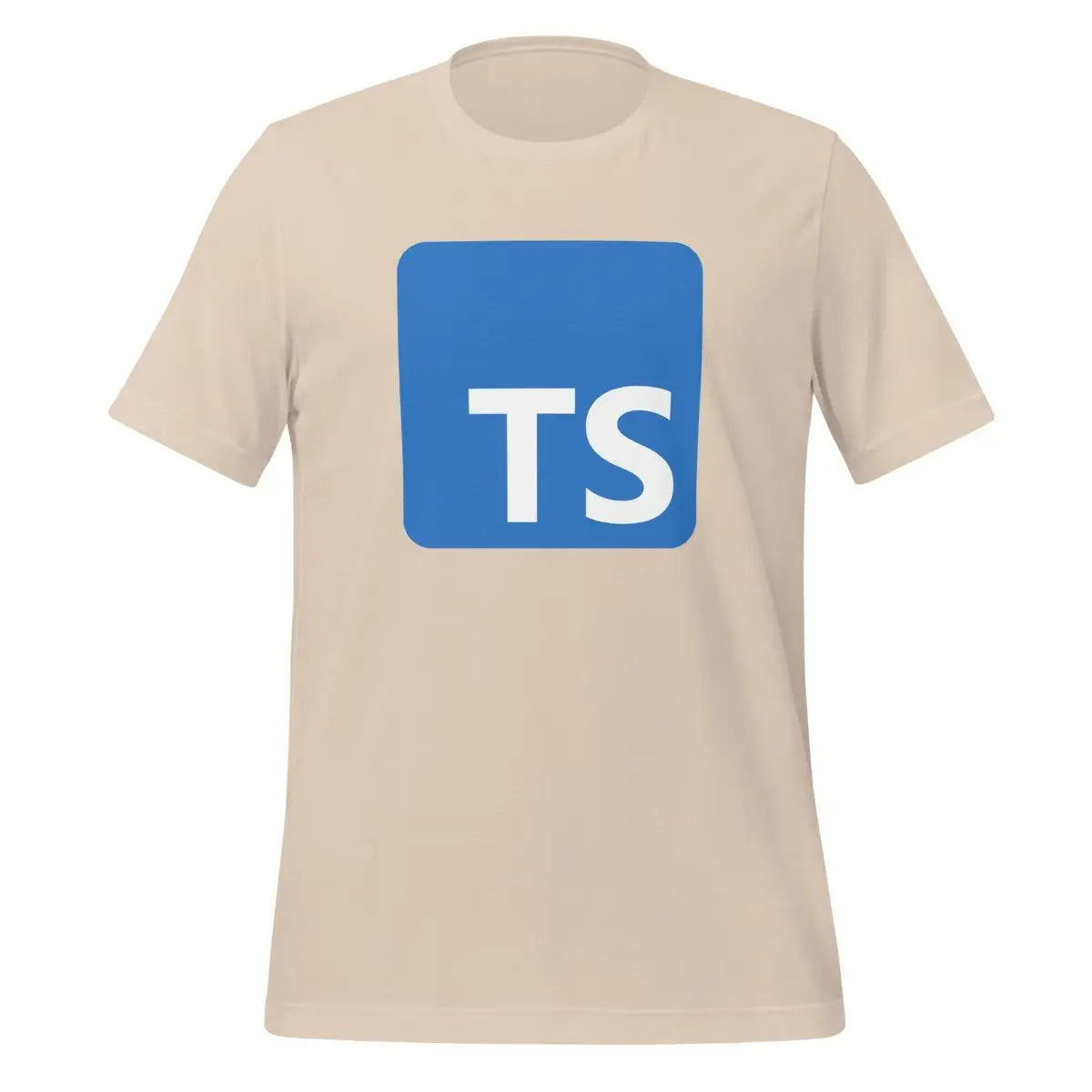 TypeScript Logo T-Shirt (unisex) - Soft Cream / M