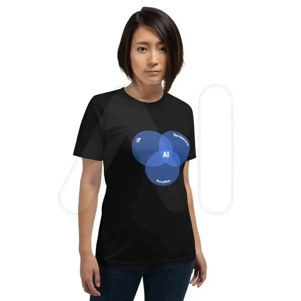 AI Venn Diagram T-Shirt (unisex)