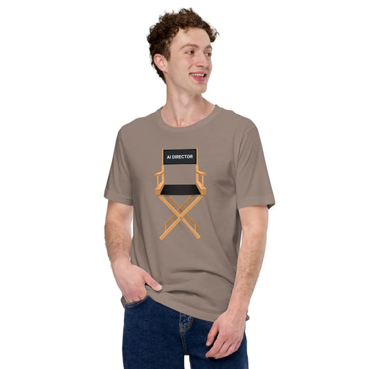 AI Video Director Chair T-Shirt (unisex)