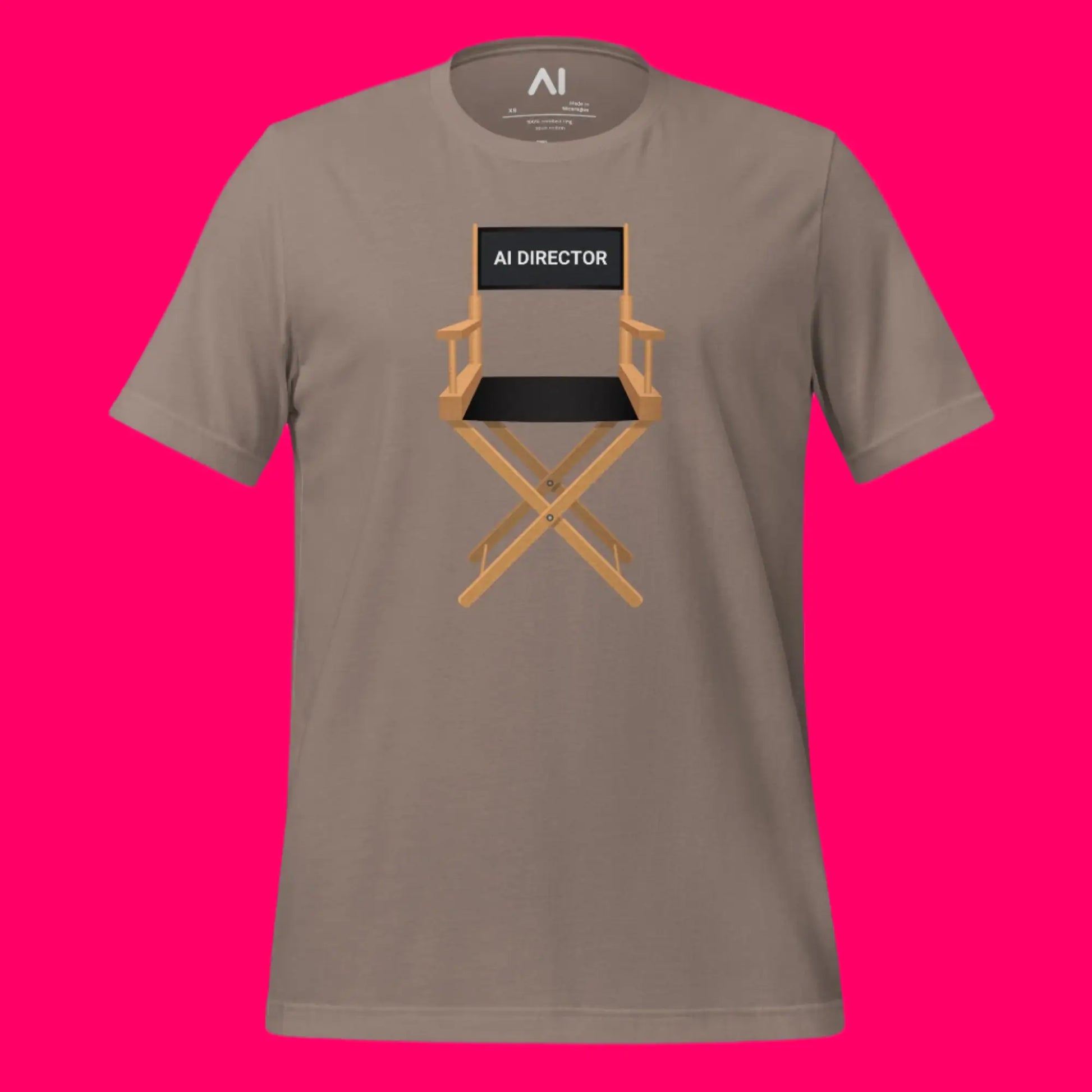 AI Video Director Chair T-Shirt (unisex)