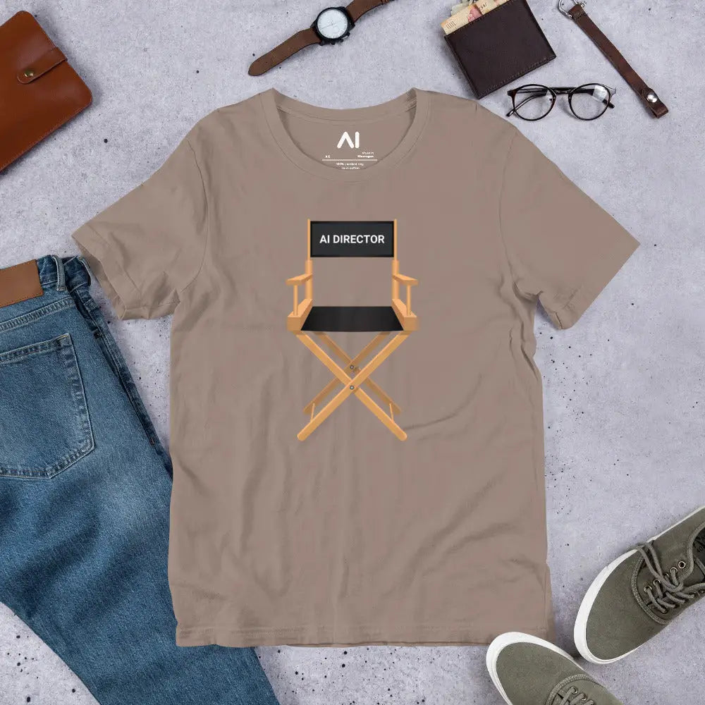 The Ai Video Director Chair T-shirt (unisex).