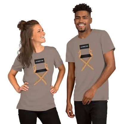 The Ai Video Director Chair T-shirt (unisex).