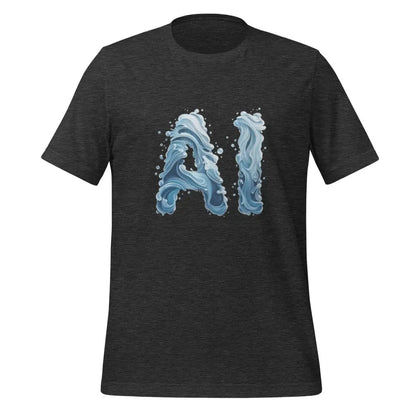 Water AI T-Shirt (unisex) - Dark Grey Heather / M