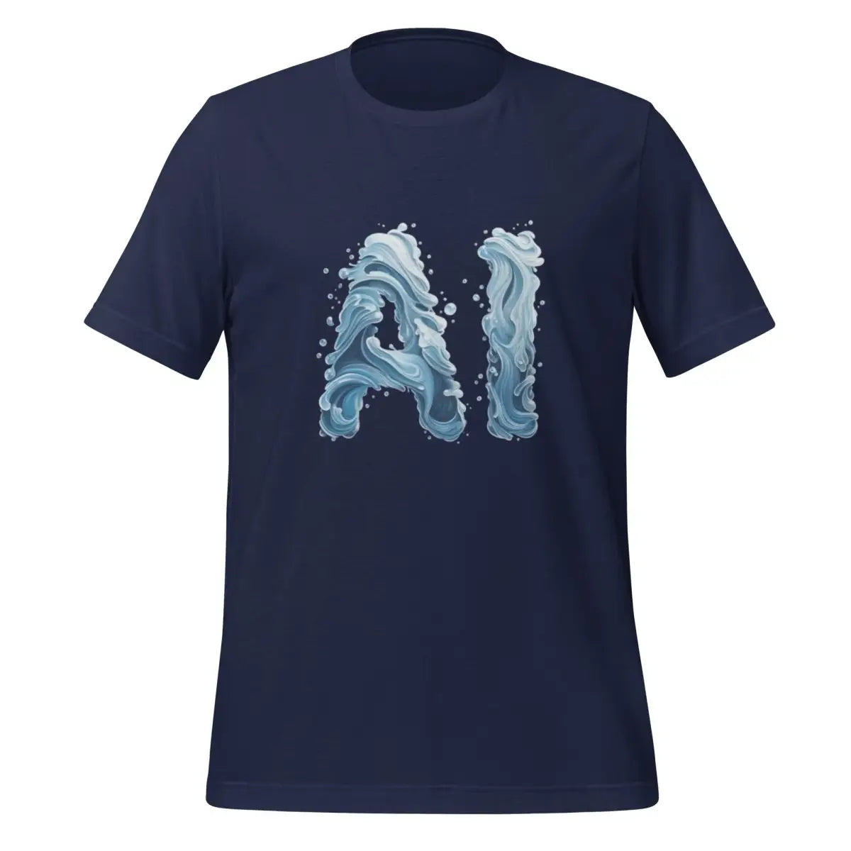 Water AI T-Shirt (unisex) - Navy / M