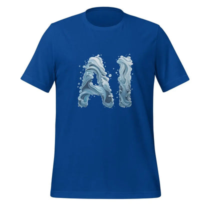 Water AI T-Shirt (unisex) - True Royal / M