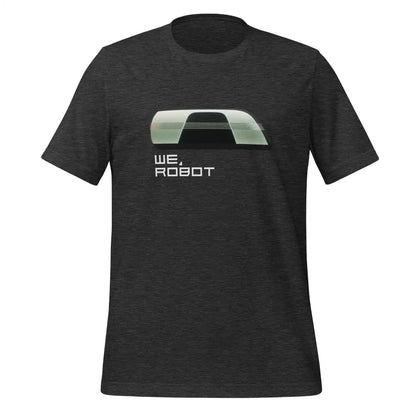 We Robot - Tesla Robovan T-Shirt (unisex) - Dark Grey Heather / M