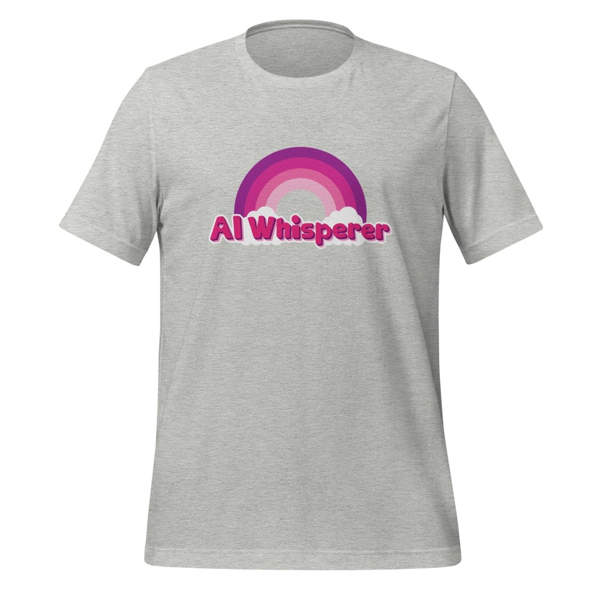 AI Whisperer Pony T - Shirt (unisex) - Athletic Heather - AI Store