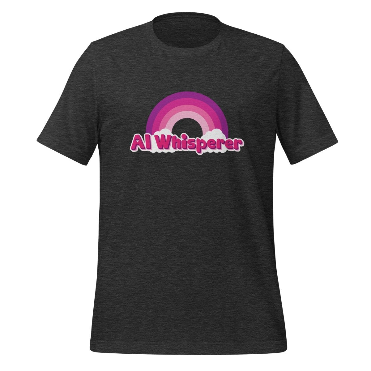 AI Whisperer Pony T - Shirt (unisex) - Dark Grey Heather - AI Store