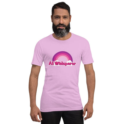 AI Whisperer Pony T - Shirt (unisex) - Lilac - AI Store