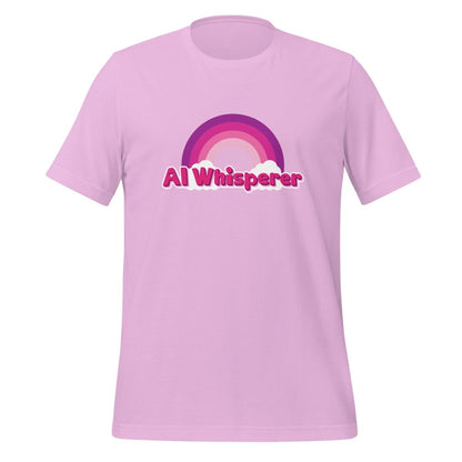 AI Whisperer Pony T - Shirt (unisex) - Lilac - AI Store