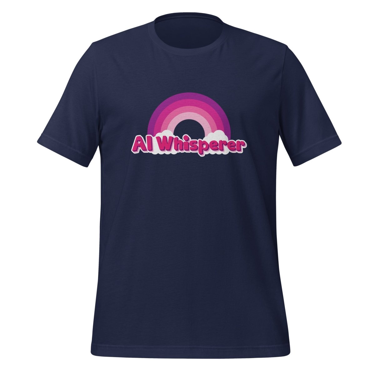 AI Whisperer Pony T - Shirt (unisex) - Navy - AI Store