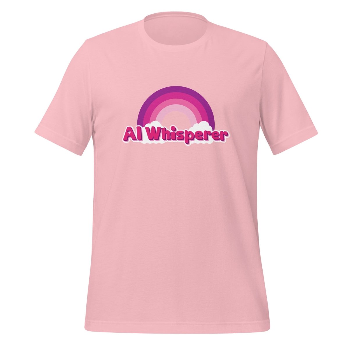 AI Whisperer Pony T - Shirt (unisex) - Pink - AI Store