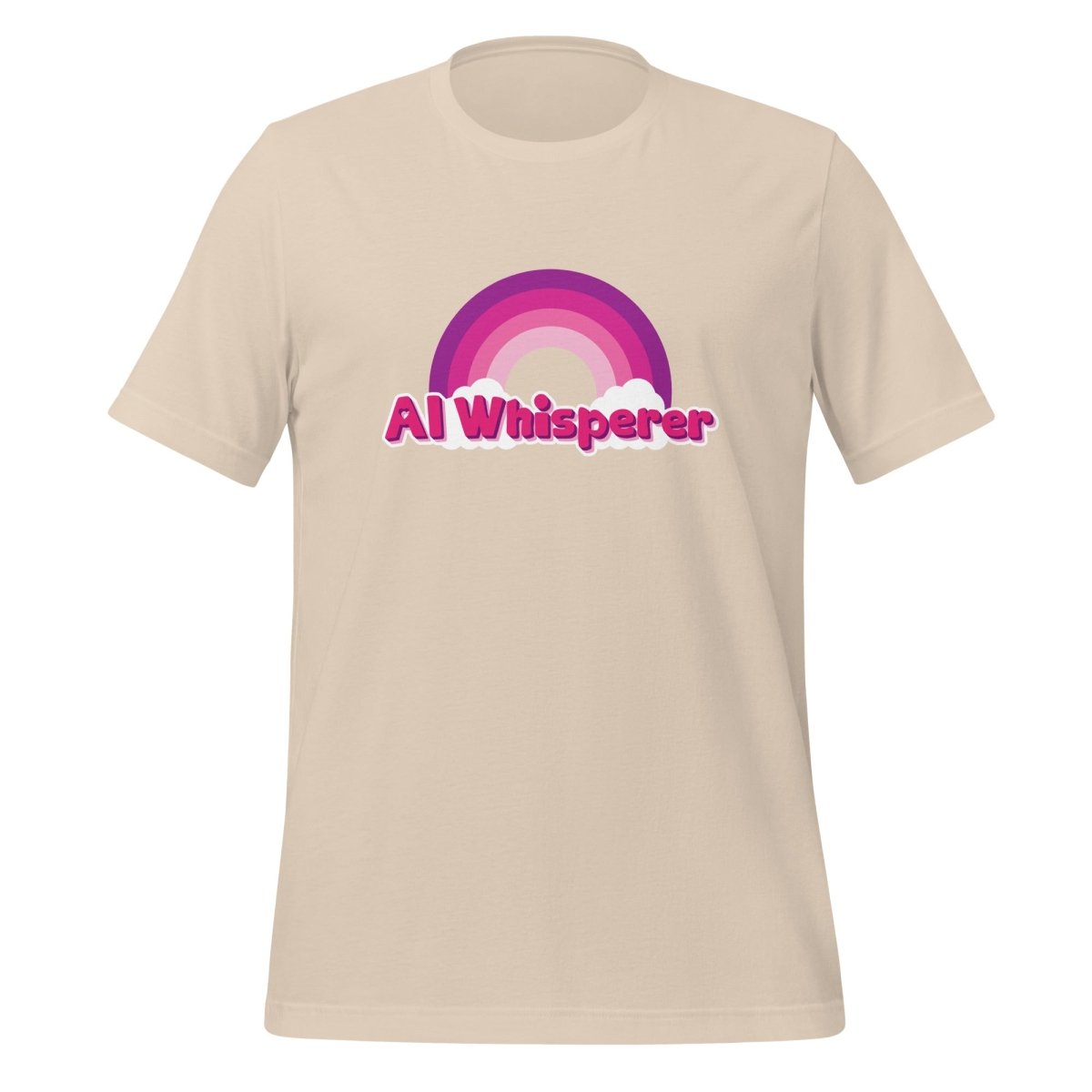 AI Whisperer Pony T - Shirt (unisex) - Soft Cream - AI Store