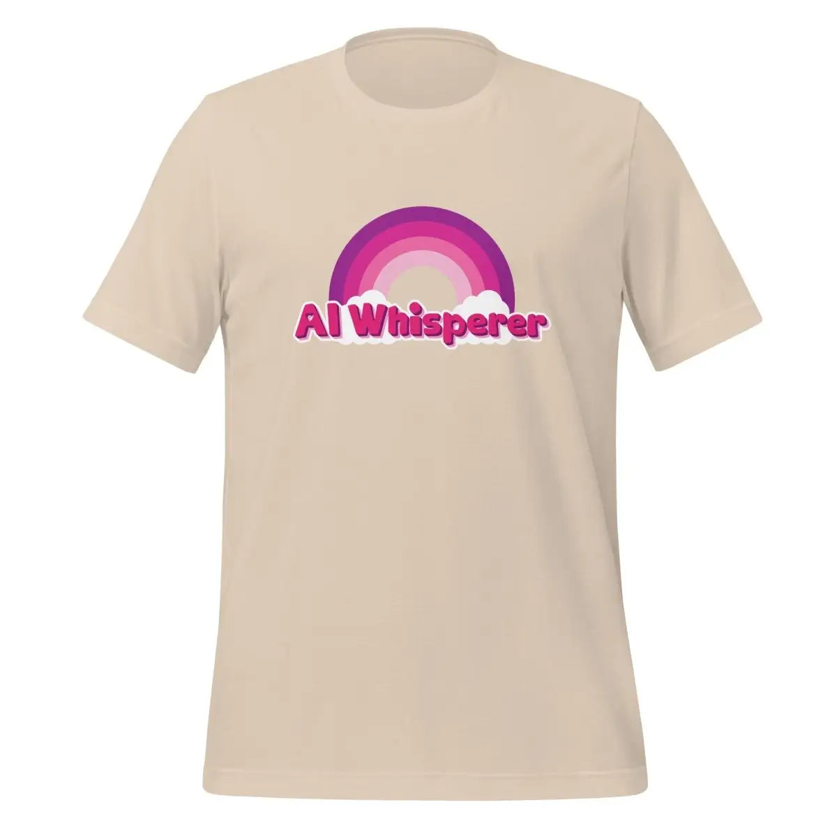 The Ai Whisperer Pony T-shirt (unisex) Soft Cream / m.