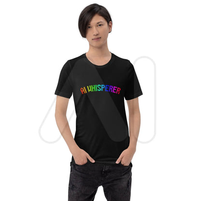 AI WHISPERER Rainbow T-Shirt (unisex)