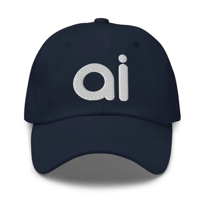 The Ai White Cap Navy.