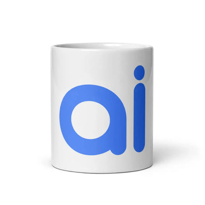 ai White Glossy Mug - 11 oz