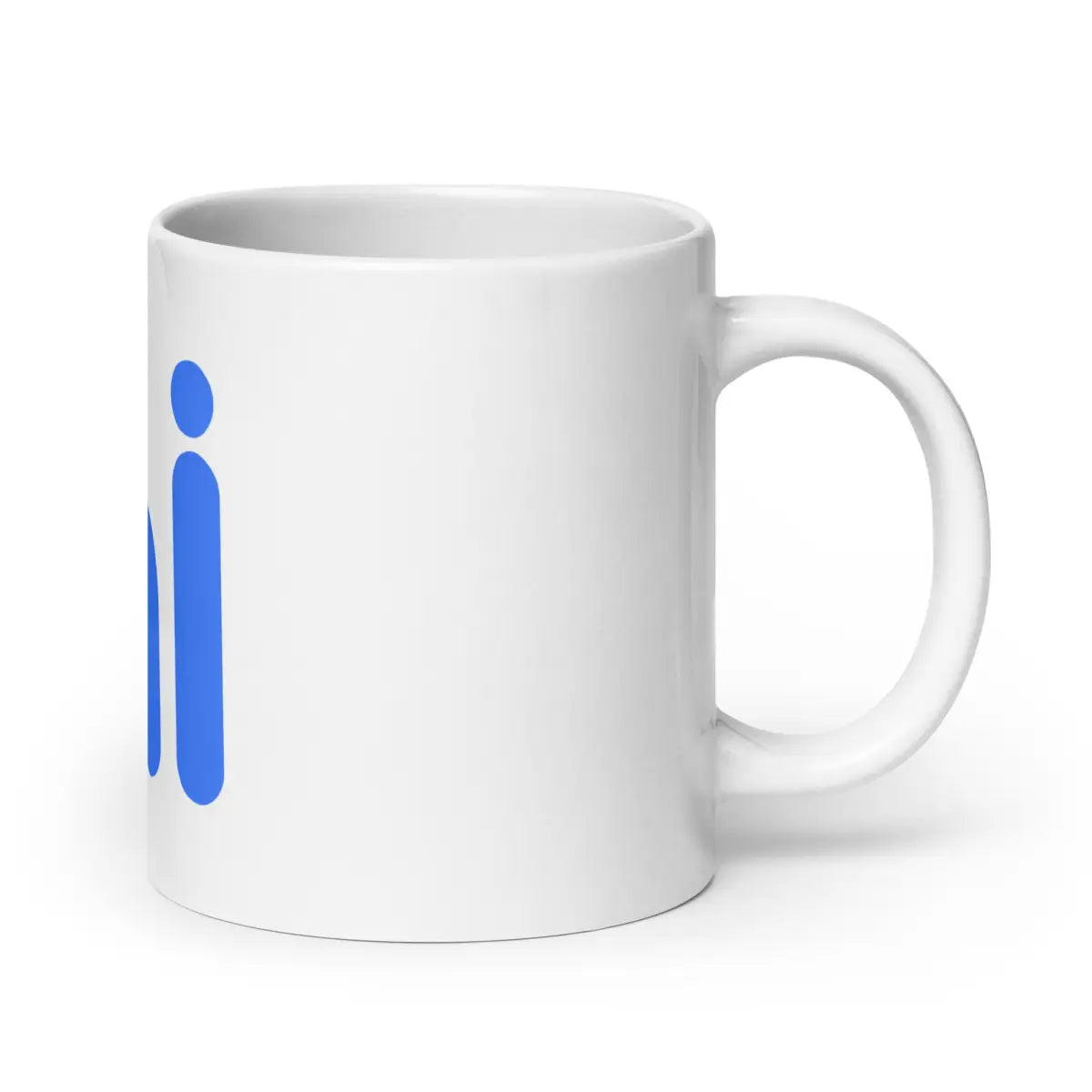 ai White Glossy Mug