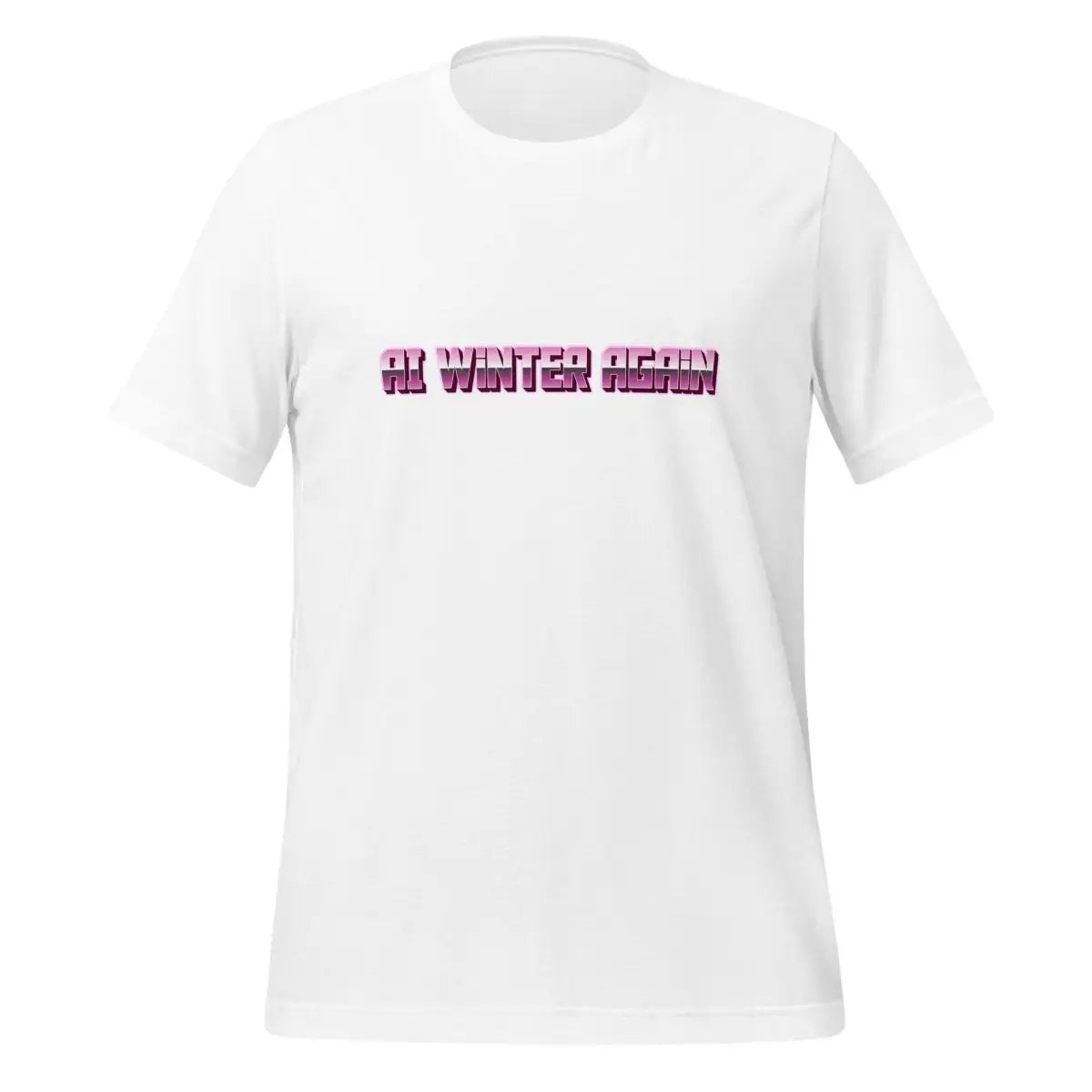 AI Winter Again T-Shirt (unisex) - White / M