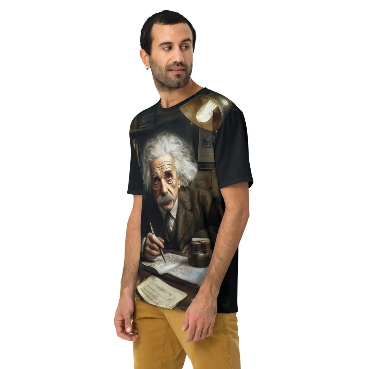 Albert Einstein Cartoon T-Shirt (men)