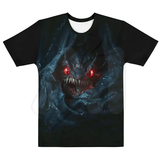 The Alien Escape from Chest T-shirt 2 (men) m / Black/blue/red.