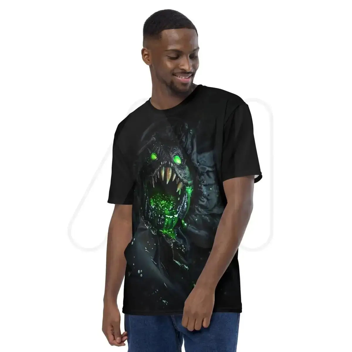 Alien Escape from Chest T-Shirt (men)