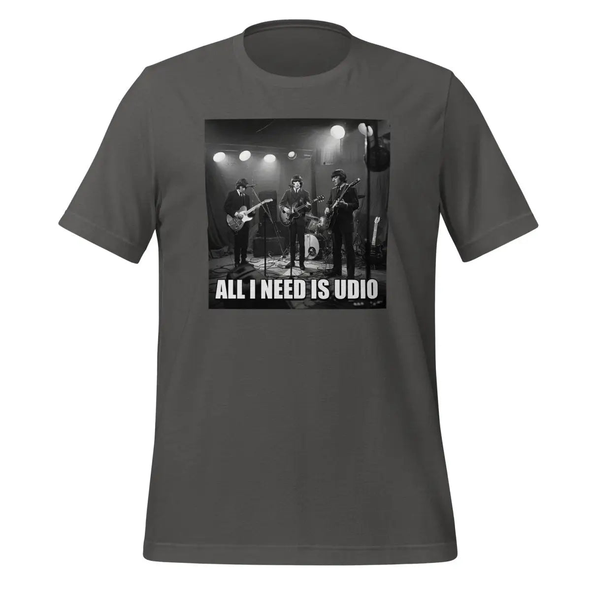 All I Need is Udio Meme T-Shirt (unisex) - Asphalt / M