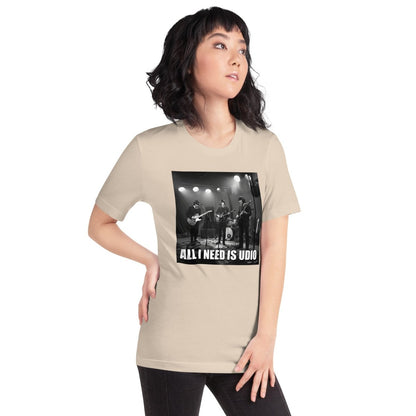 All I Need is Udio Meme T-Shirt (unisex) - Soft Cream - AI Store