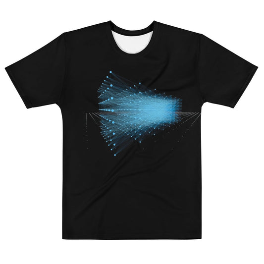 All - Over Print 3D Neural Network T - Shirt 1 (men) - XS - AI Store