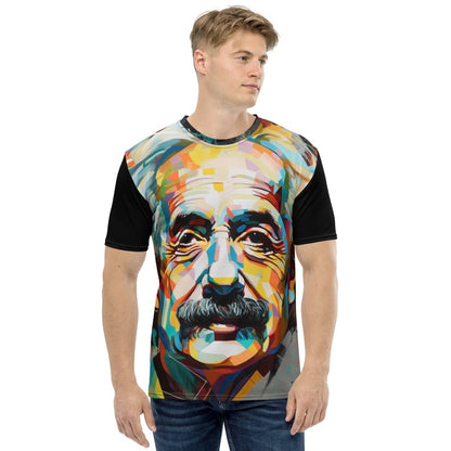 All - Over Print Albert Einstein T - Shirt 3 (men) - M - AI Store