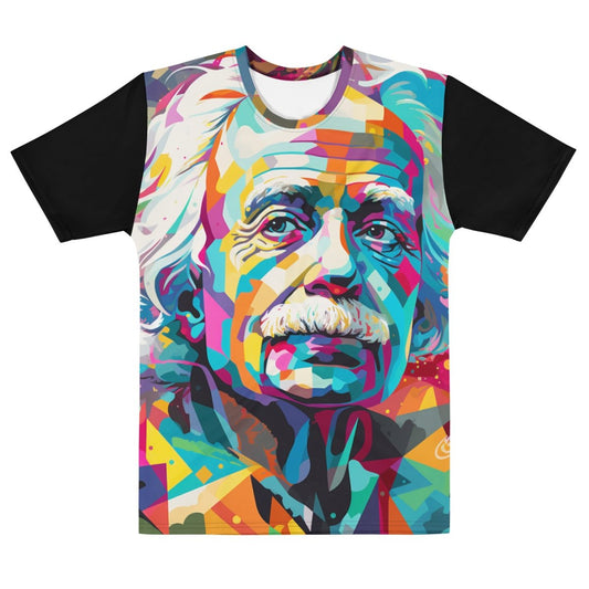 All - Over Print Albert Einstein T - Shirt 4 (men) - M - AI Store