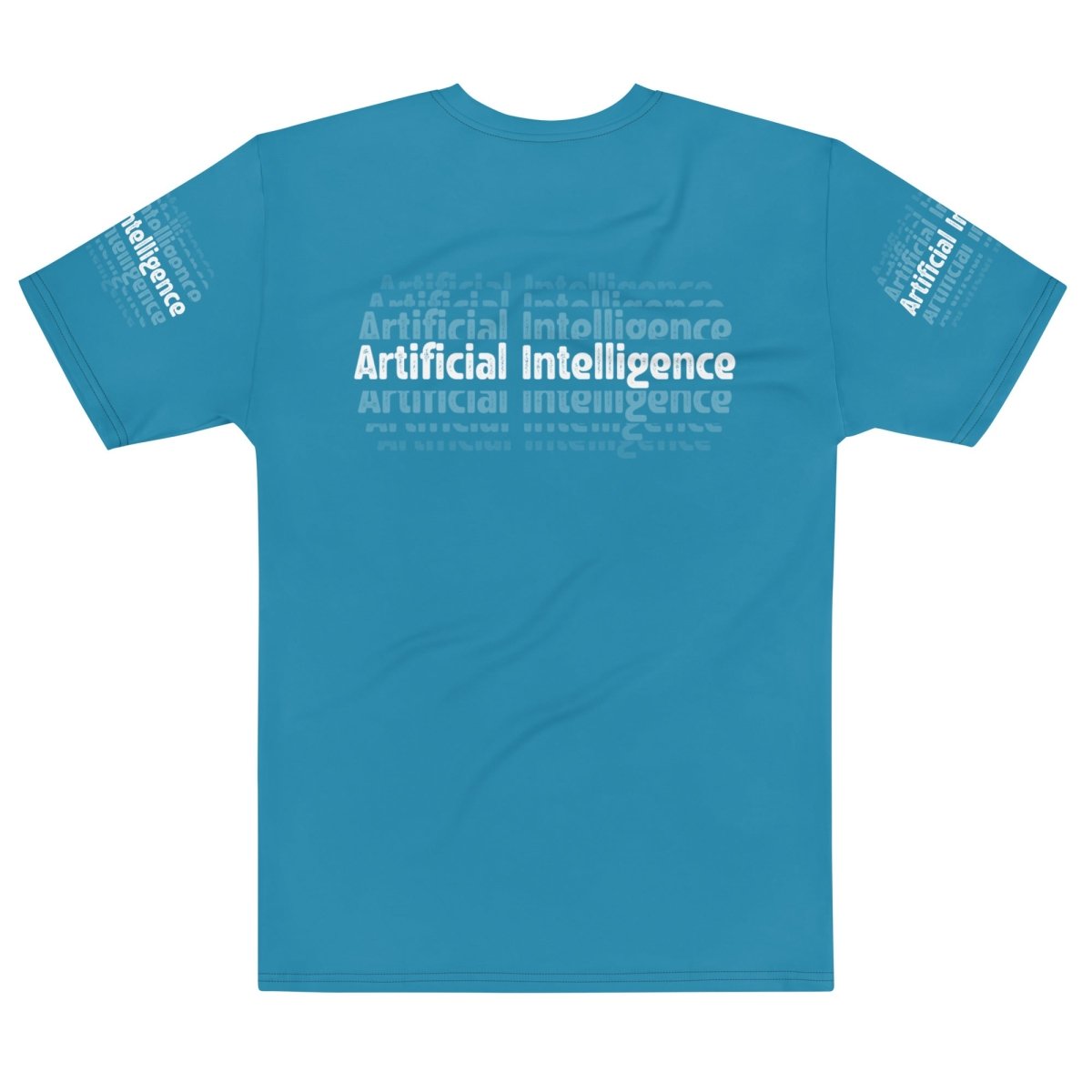 All - Over Print Artificial Intelligence Echoes T-Shirt (men) - XS - AI Store