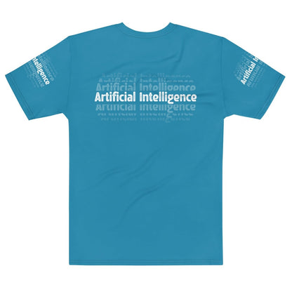 All - Over Print Artificial Intelligence Echoes T-Shirt (men) - XS - AI Store