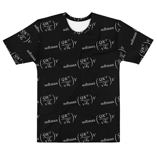 All - Over Print Attention is All You Need Formula T - Shirt (men) - XS - AI Store