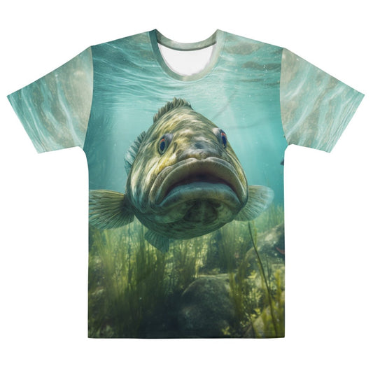 All - Over Print Bass Fishing T - Shirt 2 (men) - M - AI Store